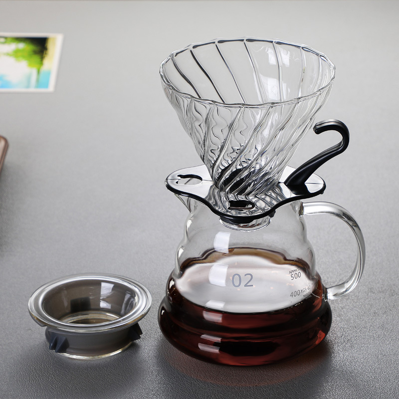 Pour Over Kettle - 푸어 오버 커피 메이커, 보로실리케이트 유리