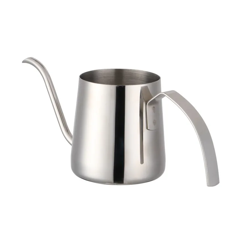 Pour Over Kettle - 304 스테인리스 스틸 커피 포트, 길고
