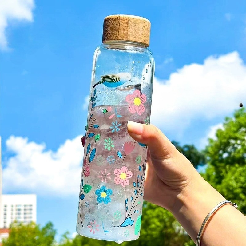 Cold Brew Jar - 온도 변화 유리컵 대형 붕규산 스포츠