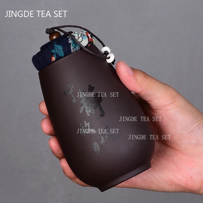 Coffee Tea In Chinese - 중국어 보라색 모래 작은 차 항아리