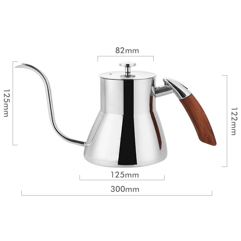 304 스테인리스 스틸 구스넥 주전자 휴대용 푸어오버  - Pour Over Kettle 리뷰 및 가격