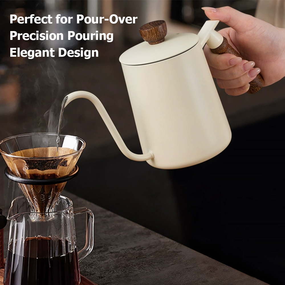 스테인리스 스틸 구스넥 커피 주전자 600ML, 핸드드 - Pour Over Kettle 리뷰 및 가격