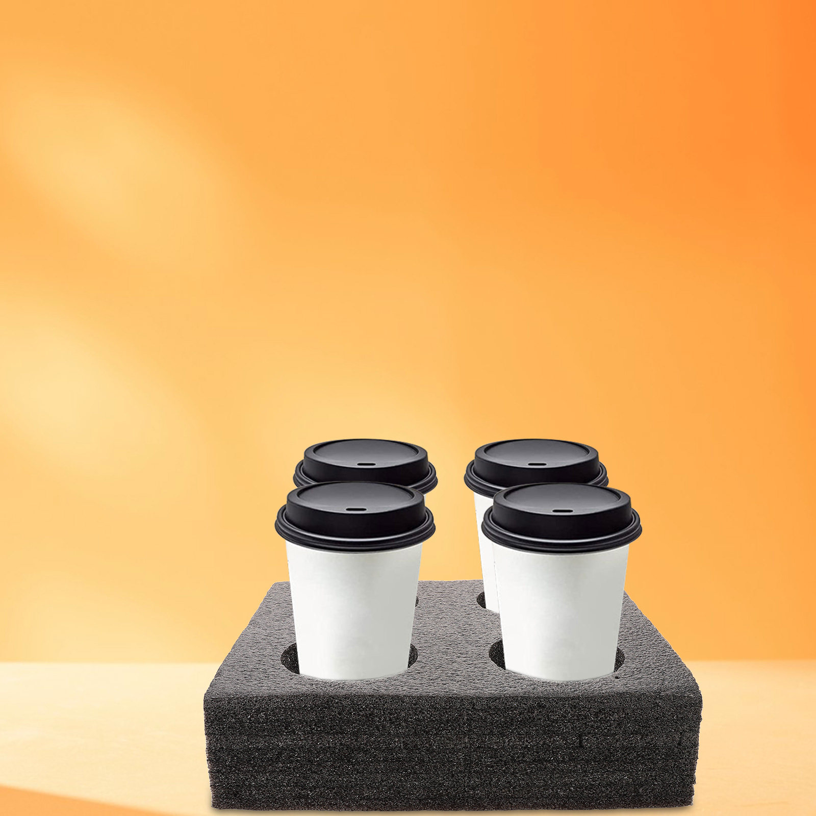 4개 음료용 다중 구멍 컵 캐리어 트레이, 테이크아웃  - Coffee Tea Drink 리뷰 및 가격