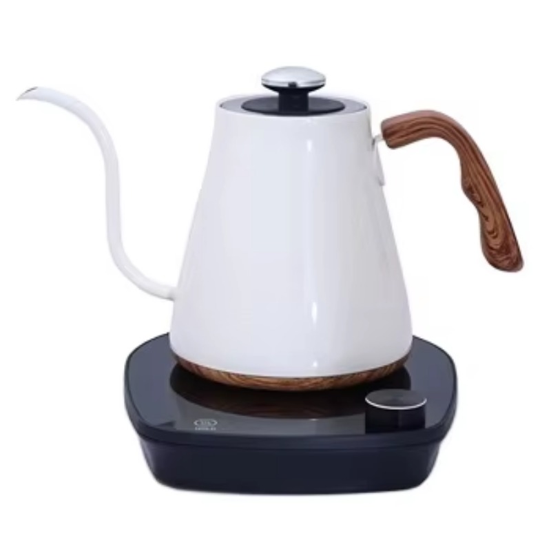스마트 우드 그레인 전기 구스넥 주전자, 온도 조절 기 - Pour Over Kettle 리뷰 및 가격