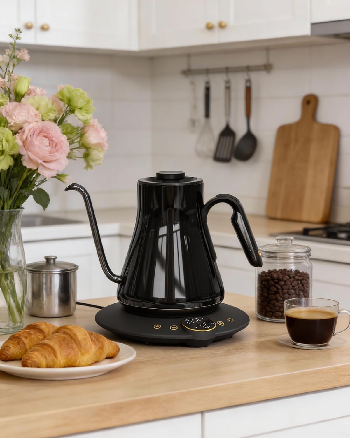 구즈넥 전기 주전자, ±1 ° 정밀한 온도 조절, 15 - Pour Over Kettle 리뷰 및 가격