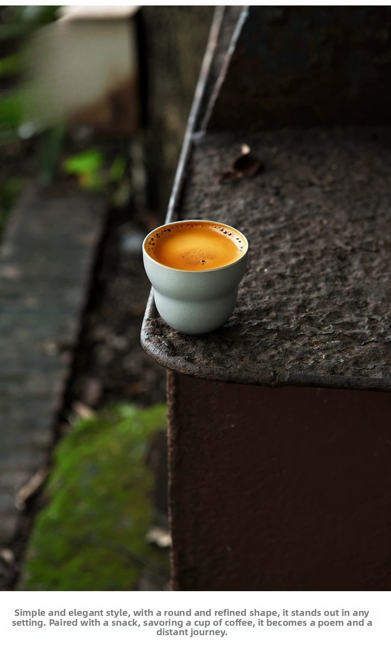 간단화된 세라믹 커피 컵 개별 휴대용 맛 감상 컵 소유 - Coffee Tea Shop 리뷰 및 가격