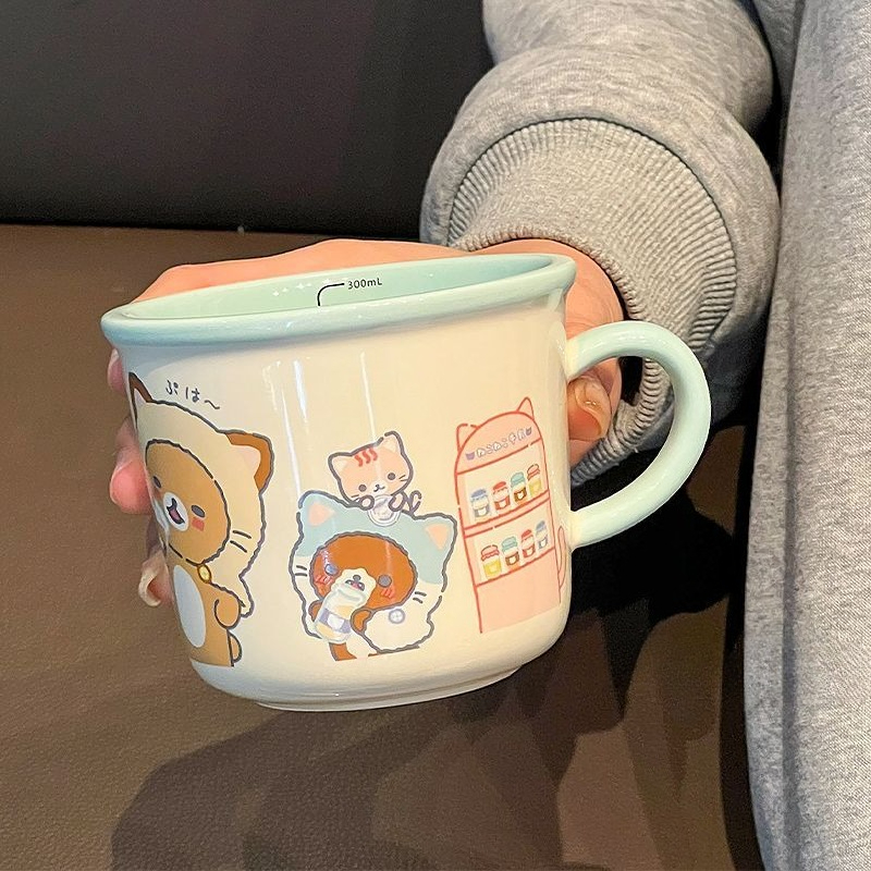 귀여운 리락쿠마 세라믹 머그컵 고급 물컵 가정용 커플  - Coffee Tea Shop 리뷰 및 가격