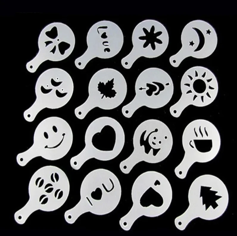커피 몰드 라떼 카푸치노 바리스타 아트 스텐실 케이크  - Coffee Stencil Art 리뷰 및 가격