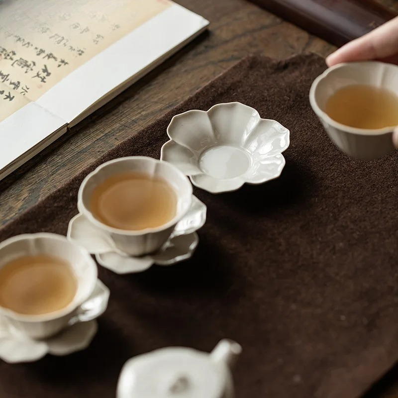 식물 재 해바라기 코스터 고급 커피잔 받침대 가정용 열 - Coffee Tea In Chinese 리뷰 및 가격