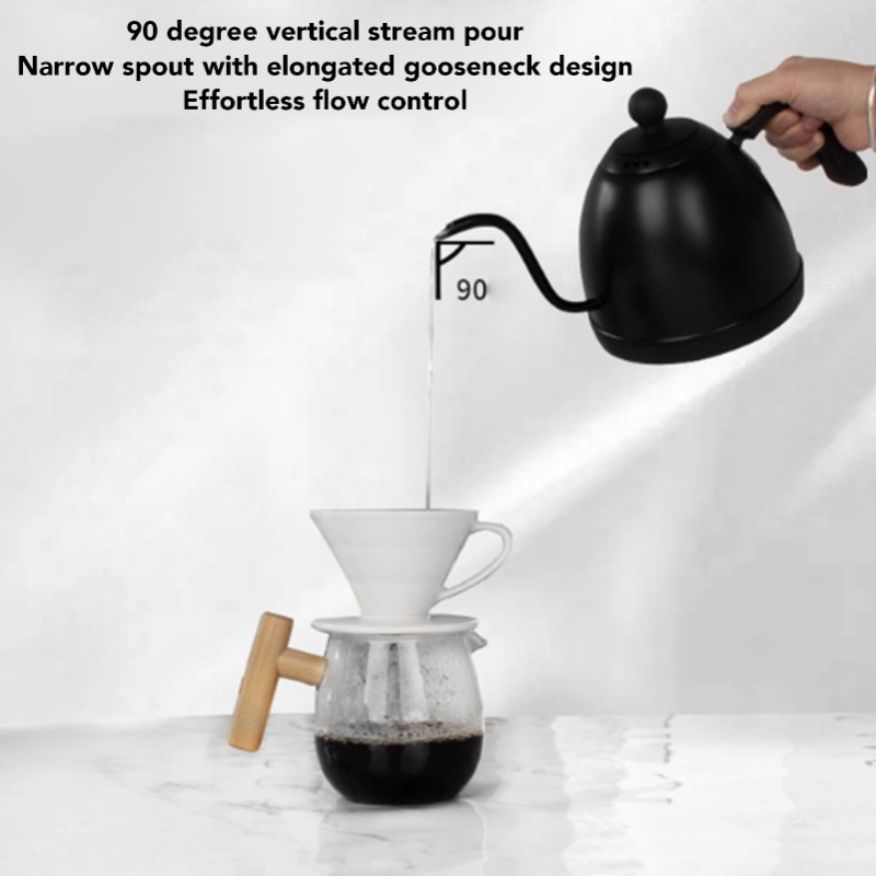 1000W 전기 구스넥 주전자 600ml 스테인리스 스 - Pour Over Kettle 리뷰 및 가격