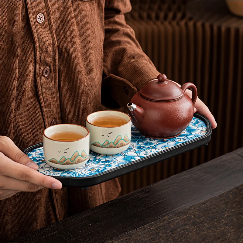 중국 스타일 세라믹 흡수성 드라이 버블 트레이, 커피  - Coffee Tea In Chinese 리뷰 및 가격