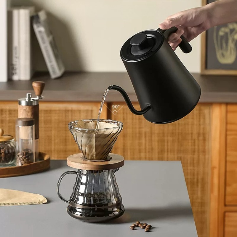 전기 구스넥 커피 주전자, 온도 유지 기능이 있는 전기 - Pour Over Kettle 리뷰 및 가격