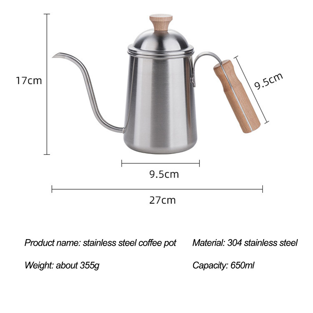푸어 오버 커피 주전자 구즈넥 스테인레스 스틸 차 주전 - Pour Over Kettle 리뷰 및 가격
