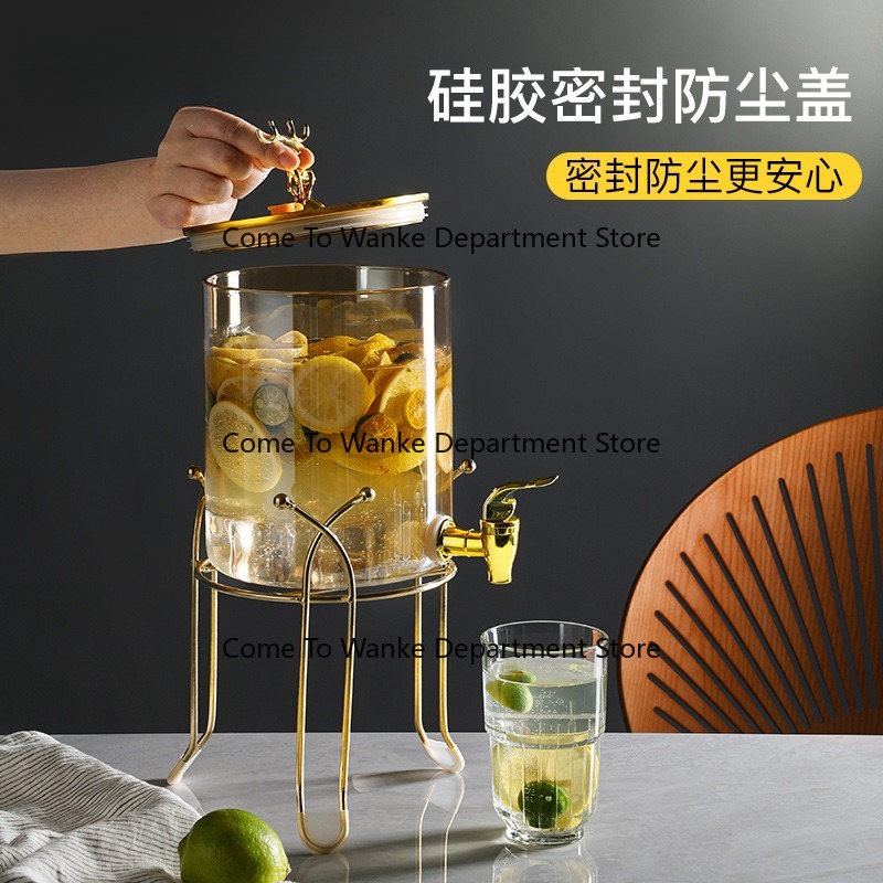 유리 주전자형 수도꼭지가 있는 차/콜라 음료용 유리병, - Cold Brew Jar 리뷰 및 가격