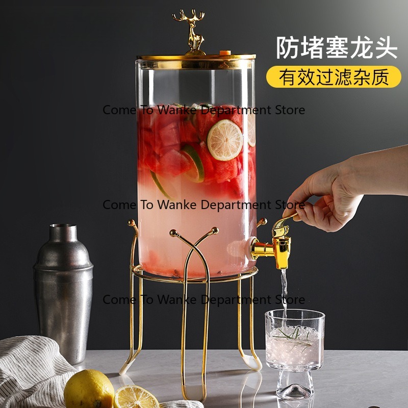 유리 주전자형 수도꼭지가 있는 차/콜라 음료용 유리병, - Cold Brew Jar 리뷰 및 가격