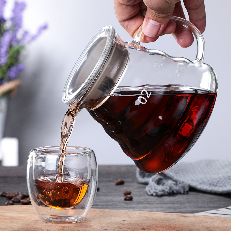 푸어 오버 커피 메이커 세트 고열 내열 유리 푸어 오버 - Pour Over Kettle 리뷰 및 가격