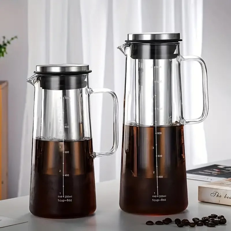 유리 냉침 커피 메이커 포트, 분리형 스테인리스 스틸  - Cold Brew Jar 리뷰 및 가격